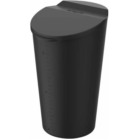 Poubelle de voiture avec couvercle en silicone Cendrier pour porte-gobelet dans la console ou la porte (1/5)