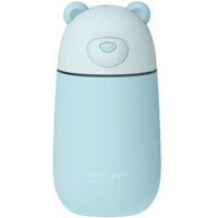 Humidificateur d'ours polaire Mini humidificateur Humidificateur domestique Humidificateur de voiture Humidificateur USB, bleu