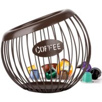 Panier de rangement pour capsules de café, organisateur de café, porte-capsules de café, porte-capsules de café, pour stocker les capsules de café et les fruits (café)