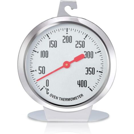 Thermomètre de four grand format, thermomètre de cuisson, emballage carte rouge (1/5)
