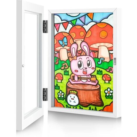 Cadre Photo pour Dessins d’Enfants, Cadre d’Art pour Affichage et Rangement des Créations Enfantines (1/5)