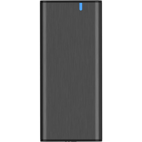 Boîtier SSD Externe M.2 NGFF NVME Noir avec Interface Type-C, Boîtier Aluminium pour Disque Dur Mobile (1/3)