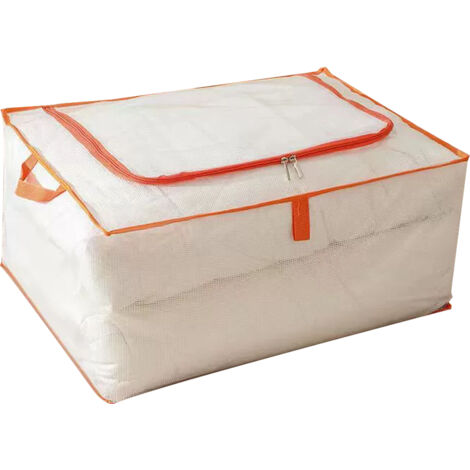 Coffre de rangement sous lit,boîte de rangement grande capacité, boîte de rangement couverte et étanche à l'humidité,90L (1/5)