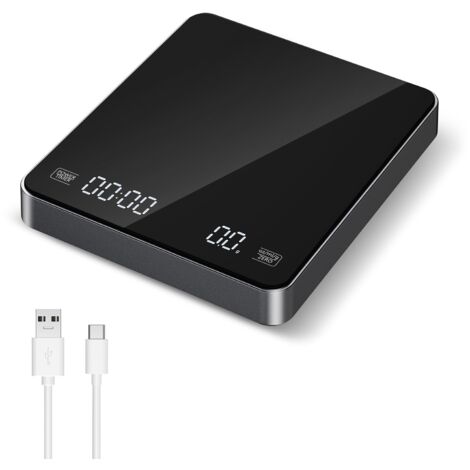 Balance expresso Petite et portable - Précision 0,1 gramme - Minuteur - Batterie 950 mAh - Fonctionnement automatique (1/5)
