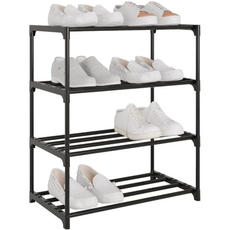 Étagère à chaussures multifonctionnelle et détachable, à monter soi-même, étagère de rangement simple à plusieurs niveaux (1/5)