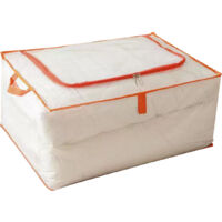 Coffre de rangement sous lit,boîte de rangement grande capacité, boîte de rangement couverte et étanche à l'humidité,90L