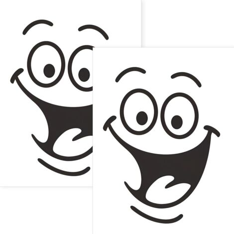 2 stickers « poubelle » WC, autocollants amovibles frigo/salle de bain/cuisine (1/5)