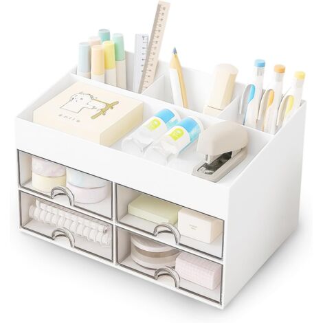 Organiseur Multifonction avec Tiroirs – Rangement Compact pour Maison, École et Bureau (1/5)