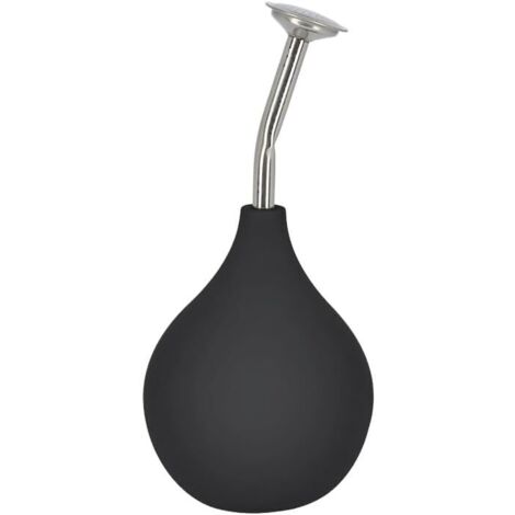 Ahlsen Pommeau de douche en acier inoxydable - Pour petites plantes, boutures de fleurs, semis - Noir
