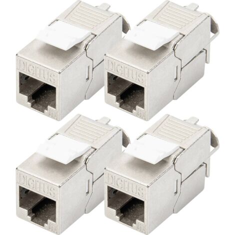 DN-93615-4 Module RJ45 encastrable Keystone CAT 6a 4 pc(s) Y226273 (1/5)