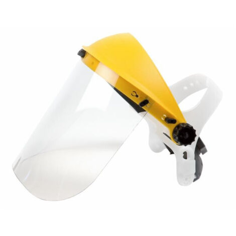 Lem Select – Visière de protection polycarbonate – Écran facial transparent – Bandeau réglable – Protection contre pierres et branches