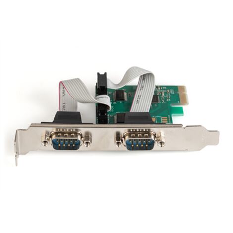 Carte d'interface série adaptative PCIe Digitus DS-30000-1 2 ports AX99100 (1/3)