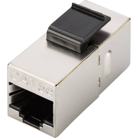 Digitus RJ45 / adaptateur RJ45 réseau informatique Adaptateur CAT 5e [1x RJ45 femelle, RJ45 femelle (1/2)