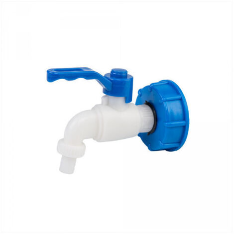 Vanne pour cuve à eau IBC GW S60x6 avec robinet 1/2"