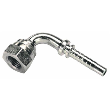 Raccord fileté femelle 60° courbé 90° - 5/8"X5/8" (1/2)