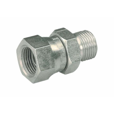 Lem Select – Adaptateur Mâle/Femelle droit BSP 1/2' – Filetage 1/2' – Connexion fiable pour plomberie – Raccords en laiton durable (1/3)