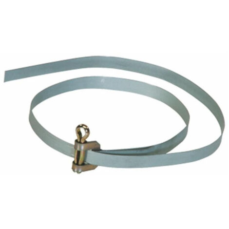 Lem Select – Collier de serrage bande métallique 500mm – Lot de 15 – Goupille de verrouillage – Pour maintien efficace en milieu humide