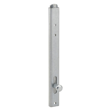 Thirard – Verrou vertical à visser 200mm – Pêne plat coulissant en acier zingué – Pour portail – Garantie 2 ans (1/2)