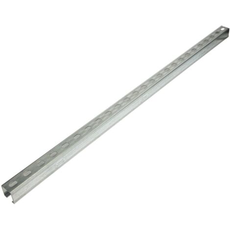 Le Sanitaire – Rail de montage profilé 27 x 18 mm – Longueur 1000 mm – Pour installations climatiques et sanitaires – Matériaux durables
