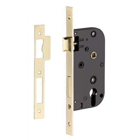 THIRARD - Boitier de serrure encastrable à cylindre pour porte d'entrée, axe 50mm, bouts carrés - THIRARD (1/2)