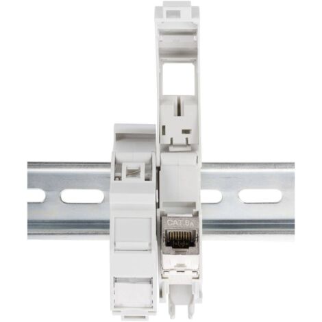 AN-25187 Adaptateur de profilés chapeau pour module Keystone IP20 profilé W292051 (1/6)