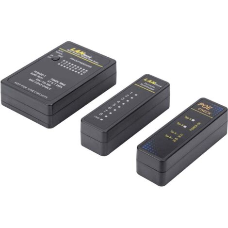 Digitus DN-14001-1 testeur de câbles réseau noir (1/4)