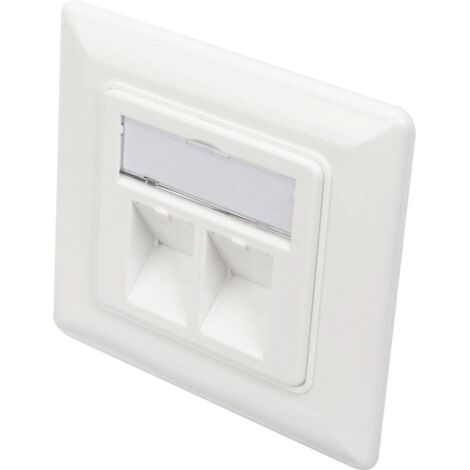Digitus DN-93801-1 support Keystone 2x blanc W389271 (1/5)