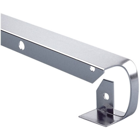 Itar – Jonction de plan de travail argent 1,1 mm – Pour plans de 40 mm – Raccordement à angle 90° – Installation facile et solide – Longueur 650 mm (1/3)
