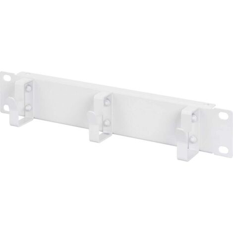 DIGITUS Rangierpanel 1HE 10` 254mm 3x Ringe grau (1/4)