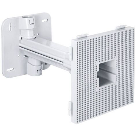 Le Sanitaire – Support de montage télescopique pour isolation extérieure 120 mm – Fixation à vis sans cheville – Charge max 50N – Pour épaisseur 80 à 200 mm (1/4)