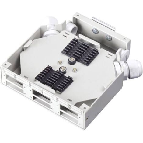 Boîtier d'épissure fibre optique (FO) DN-96890 gris 1 pc(s) W389001 (1/2)