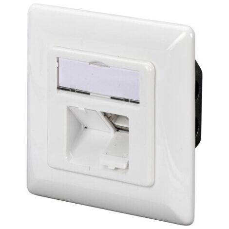 DIGITUS CAT 6A Klasse EA Netzwerkdose,designkompatibel,UP (1/2)