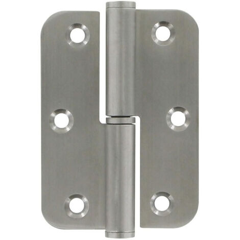 Itar – Paumelle plate pour meuble – Largeur 65 mm – Sens droite – Pour portes s'ouvrant vers la droite – Fixations non incluses