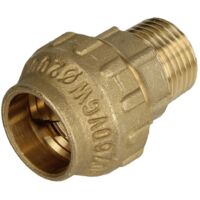 Raccord de serrage 25 mm 1/2’’ FM pour tuyaux PE