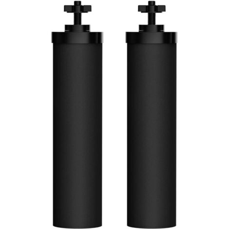 Filtre à eau BB9-2 en 2 pièces, compatible avec les éléments de purification Berkeyy, cartouche filtrante noire, filtre à eau haut de gamme, compatible avec la gamme Travel Big Royal Imperial Crown Li (1/5)