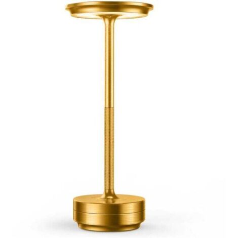 Lampe de table sans fil, mini lampe de chevet USB à piles rechargeables 2600 mAh LED 3 niveaux de luminosité Lampes sans fil (1/5)