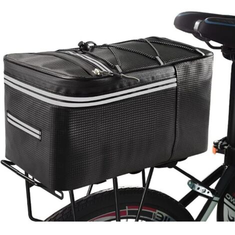 Sacoche à outils, sacoche latérale, sacoche latérale étanche, panier arrière 15 litres, sacoche latérale réfléchissante pour vélo – RAPANDA (1/5)