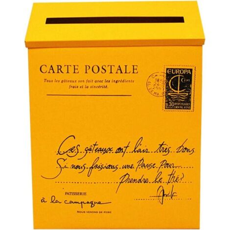 Boîte décorative, objet de décoration rétro en métal, accessoire photo, décoration murale pour la maison (1/5)