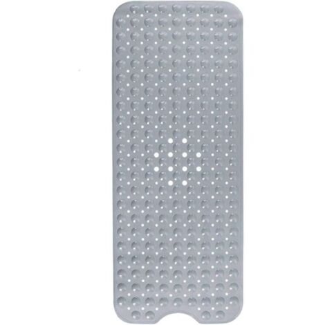 Tapis de bain antidérapant avec 200 ventouses, 100 x 40 cm (gris) (1/4)