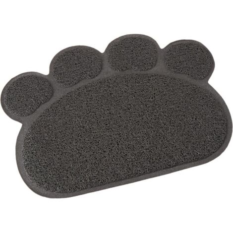 CSPARKV Tapis Extérieur de Toilette en Forme Patte pour Chat (1/4)