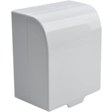 CSPARKV Boîtier étanche au design élégant pour prises de courant qui maintient un environnement esthétique (blanc) (1/5)