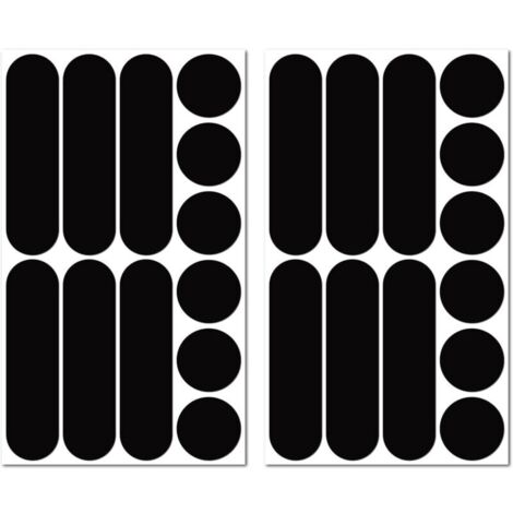 CSPARKV 24 Adhésives Réfléchissantes Autocollants Rétro Réfléchissants, Stickers Réfléchissant Convient pour Vélo Moto Casques Trottinettes Accessoires, Haute Visibilité Nocturne Adhésifs de Sécurité, (1/5)