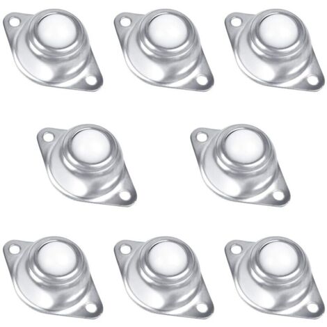 CSPARKV 8 PCS Roulette a Bille Roulement de Transfert Roulement Convoyeur Roulettes pour Meubles Roulette a Bille Nylon Roulettes à Billes de Transfert pour Convoyeur, Transmission, Meubles (1/5)