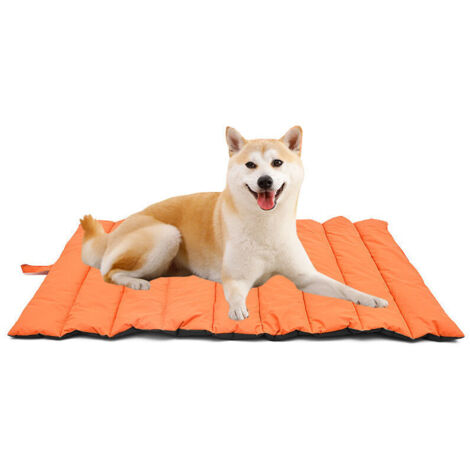(105 x 70 cm)Tapis Chien&Chat Grand Taille (Frais et Chaud), Panier Chien Pliable, Coussin Chien Lavable, Antistatique Lit Voyage Chien Exterieur, Matelas pour Chien Refroidissement (1/5)