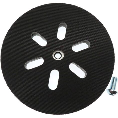 CSPARKV Patin de ponçage 150 mm avec boucle auto-agrippante 6 trous pour disque de ponçage orbital (1/3)