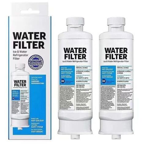Lot de 2 Filtres à eau de Réfrigérateur de Eechange pour Samsung DA97-17376B DA97-08006C (1/5)