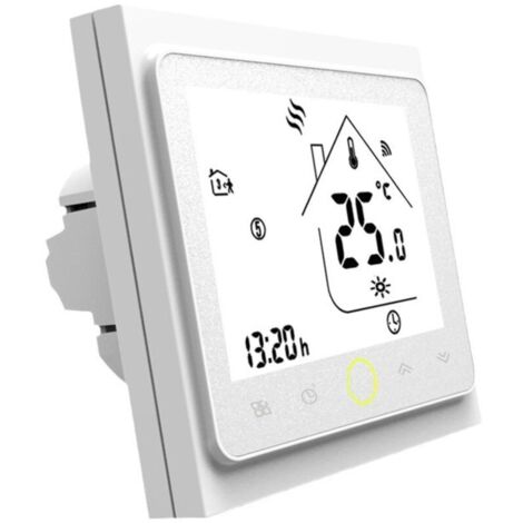 Interrupteur intelligent pour chauffage au sol, thermostat Wi-Fi, contrôleur de température pour chauffage au sol électrique, compatible avec Amazon Alexa, Google Home et IFTTT, 16 A, 95-240 V (1/5)