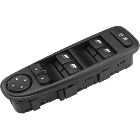 Interrupteur de lève-vitre gauche 6554.YH pour Citroën C4 Grand Picasso 96639383ZD