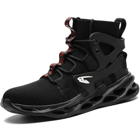 Chaussures de sécurité à embout d'acier pour hommes et femmes, légères et respirantes, pour l'industrie et la construction - 40 (1/5)