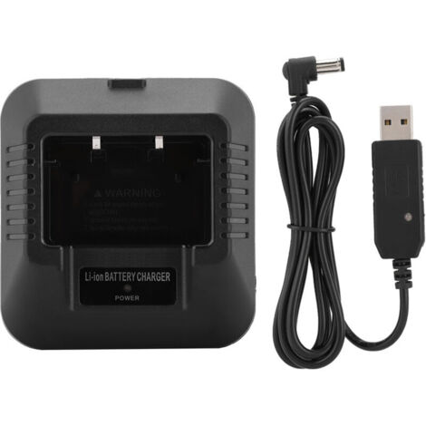 Base Baofeng 5R + câble de chargement USB (1/5)